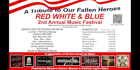 2nd Annual Red, White & Blue Music Festival