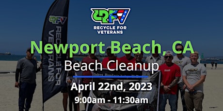 Earth Day Cleanup | Newport Beach Cleanup with local Veterans