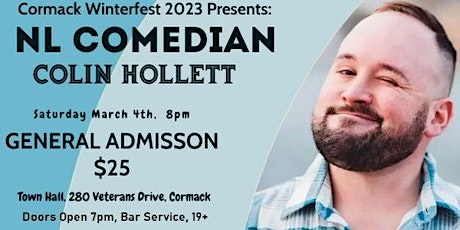 Live Stand Up Comedy for Cormack's Winter Fest With Comedian Colin Hollett