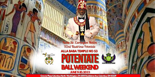 Alla Baba Temple No 53 Potentate Charity Ball Honoring Noble Sir. C. Melton primary image
