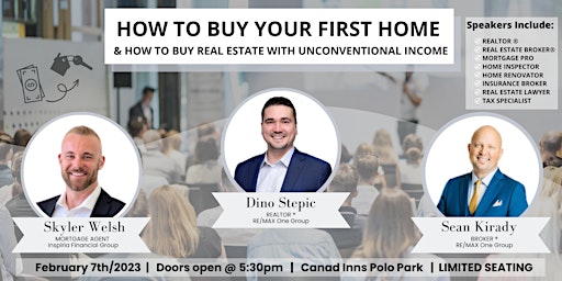How To Buy Your First Home & How To Buy With Unconventional Income