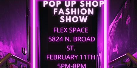 Pop Up Shop/ Fashion Show