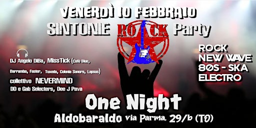 Sintonie ROCK Party! Cena+ Rock Party - ll meglio del Rock in una One Night