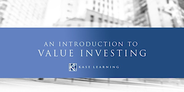 An Introduction to Value Investing by Whitney Tilson, Kase Learning- Apr. 5