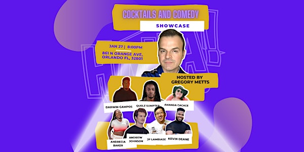 Cocktails and Comedy Showcase