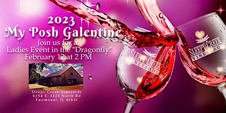 Imagem principal do evento 2023 My Posh Galentine at Sleepy Creek Vineyards