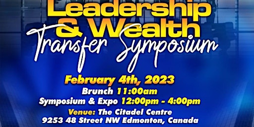 Leadership and Wealth Transfer symposium