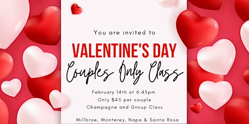 Couples only Valentine’s Class
