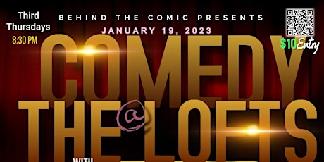 Thursday Night Comedy & Cocktails @the Lofts-presented by  Behind the Comic