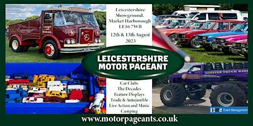 Leicestershire Motor Pageant - The Decades Parking, Features, For Sale primary image