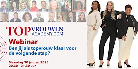 Imagen principal de Ben jij als topvrouw klaar voor de volgende stap?