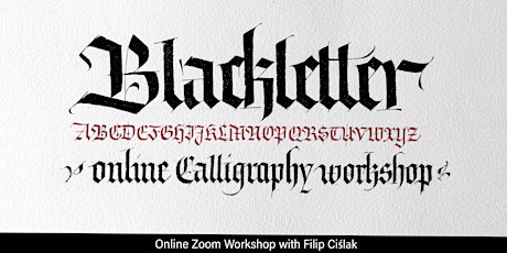 Primaire afbeelding van Blackletter Calligraphy Workshop