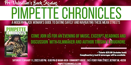 Pimpette Chronicles Pre Valentine's Book Signing & Discussion