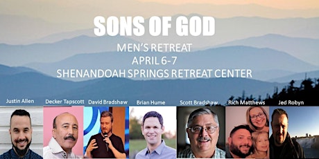  "Sons of God" Men's Retreat primary image