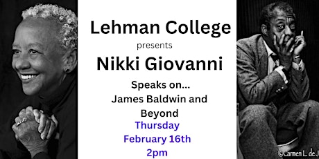 Nikki Giovanni speaks on... James Baldwin and Beyond
