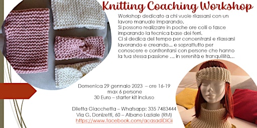 Knitting Coaching Workshop