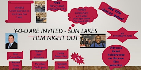 Sun Lakes Film Night Out