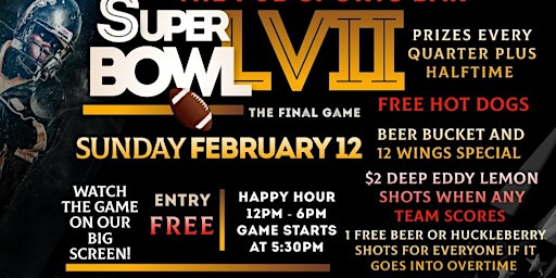 Super Bowl Sunday Party