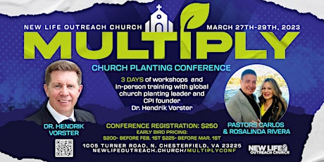 Multiply Church Planting Conference with Dr. Hendrik Vorster