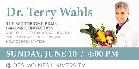 Primaire afbeelding van Dr. Terry Wahls: The Microbiome-Brain-Immune Connection