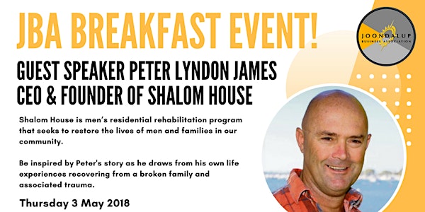 Business Breakfast Event - Guest Speaker Peter Lyndon James