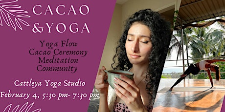Yoga + Meditation + Cacao ceremony | Connect to your heart