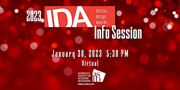 IDA Info Session 01/30/23 Virtual