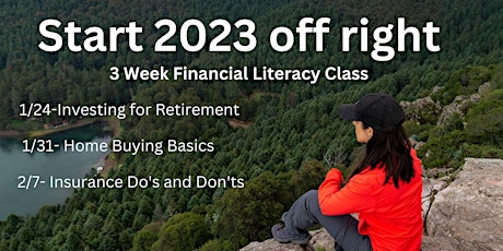 3 Week Financial Literacy Class