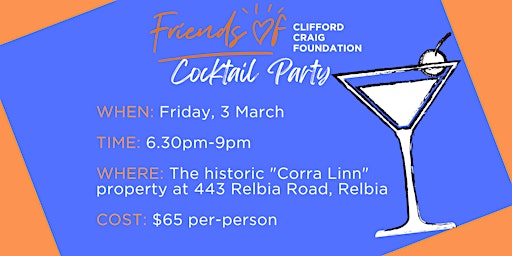 Friends of Clifford Craig Cocktail Party
