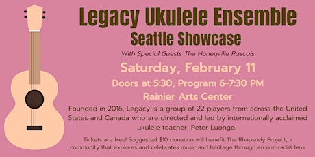 Legacy Ukulele Ensemble Seattle Showcase