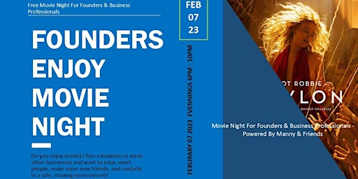 Movie Night For Founders & Business Professionals