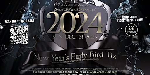 NEW YEARS EVE 2024 @ Michella’s (Early Bird Tickets on sale now)