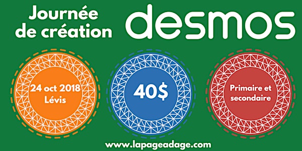 Journée de création Desmos, primaire et secondaire