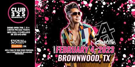 AJ Castillo | Club 325 - Brownwood, TX | February 4, 2023