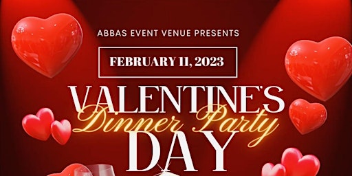 Valentines Day R & B Dinner Party Event