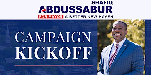Shafiq Abdussabur For Mayor - Kickoff Rally