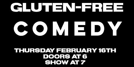 Gluten-Free Comedy at Boco Cider