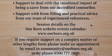 Our Barn Carers Project primary image