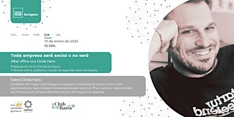 Immagine principale di Toda empresa será social o no será - After office con Ginés Haro. 