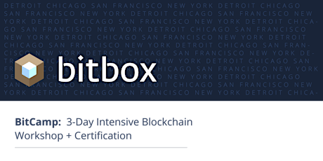 BitCamp Chicago: 3-day intensive Blockchain Executive Workshop primary image