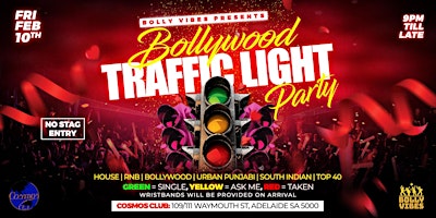 Valentine's Traffic Light Party - Bollywood Fusion Night