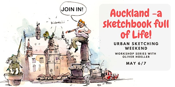 Auckland - a Sketchbook full of Life! Weekend workshop