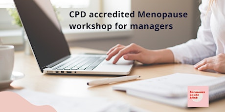 CPD accredited menopause training for managers
