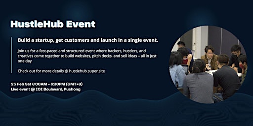 Build a startup, get customers and launch in a single event