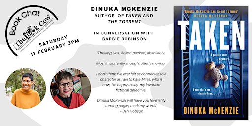 Book Launch - Taken by Dinuka McKenzie in conversation with Barbie Robinson