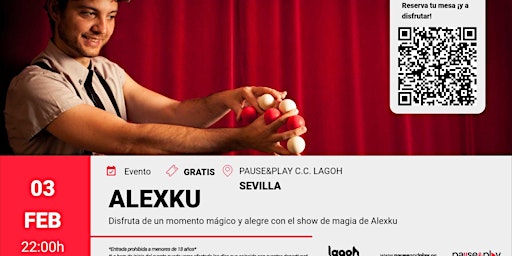Show de Magia Alexku Pause&Play Lagoh (Sevilla)