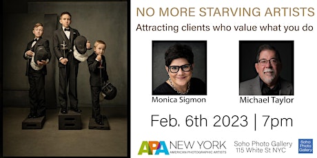 No More Starving Artists: Attracting Clients Who Value What You Do primary image