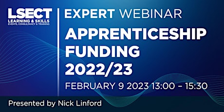 Apprenticeship Funding 2022/23 primary image