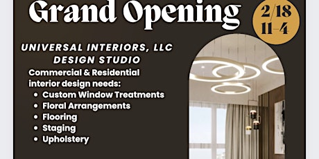 Universal Interiors, LLC & Changing Threads, LLC Design Studio Grand Openin
