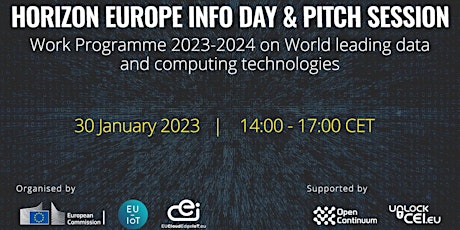 Horizon Europe Info Day & Pitch Session